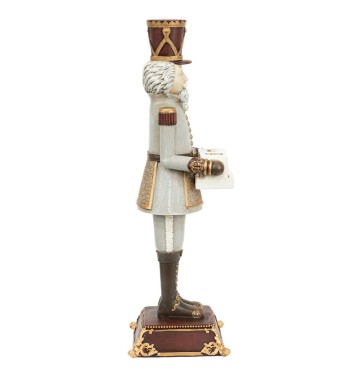 Schiaccianoci Natalizio con Calendario dell'Avvento H.31,5 cm Schiaccianoci Natalizio con Calendario dell'Avvento H.31,5 cm
