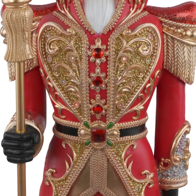 Schiaccianoci Natalizio con Luci e Musica H.153 cm