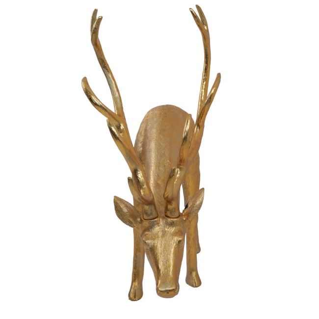 Renna Natalizia Oro in Resina – H.139,8 cm