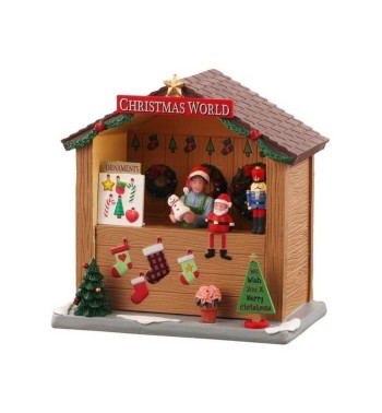 Christmas World Booth - Lemax 14907