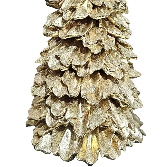 Alberelli di Natale Oro in Resina 2 Misure