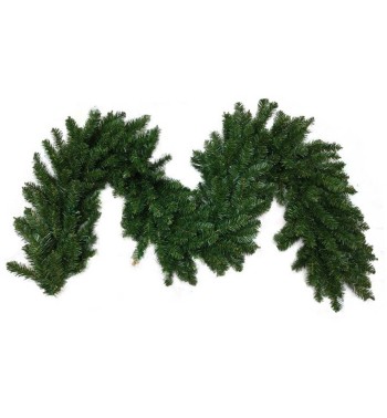 Tralcio Natalizio Verde in Pvc 270x45 cm