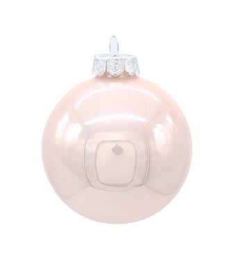 Palle di Natale in Vetro Perlato D.3 cm Conf. in Tubo da 45 Pz Palle di Natale in Vetro Perlato D.3 cm Conf. in Tubo da 45 Pz