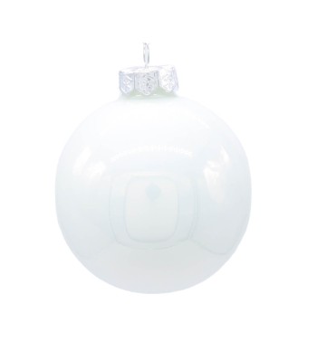 Palle di Natale in Vetro Perlato D.3 cm Conf. in Tubo da 45 Pz Palle di Natale in Vetro Perlato D.3 cm Conf. in Tubo da 45 Pz