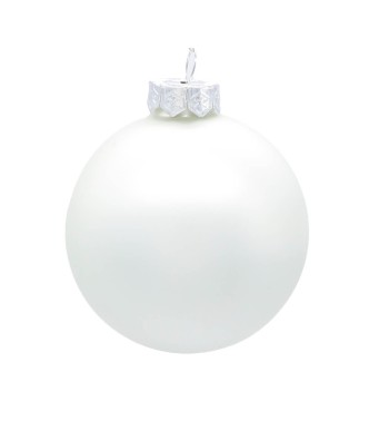 Palle di Natale in Vetro Opache D.3 cm Conf. in Tubo da 45 Pz