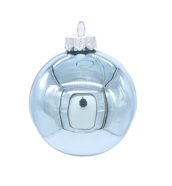 Palle di Natale in Vetro Lucide D.8 cm Conf. in Tubo da 16 Pz Palle di Natale in Vetro Lucide D.8 cm Conf. in Tubo da 16 Pz