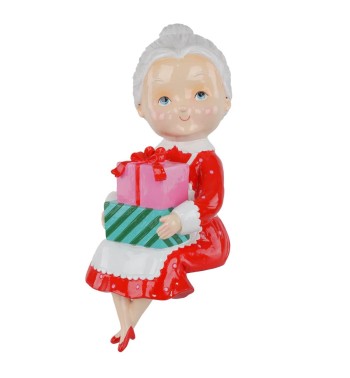 Mamma Natale Seduta in Resina H.33,2 cm