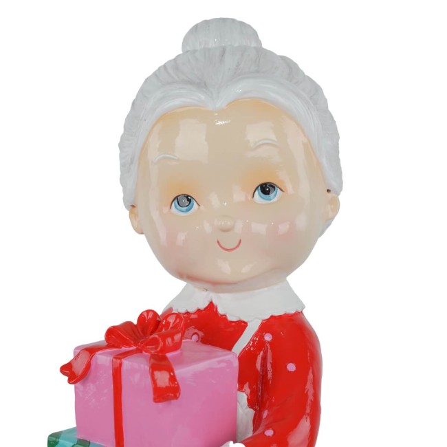 Mamma Natale Seduta in Resina H.33,2 cm