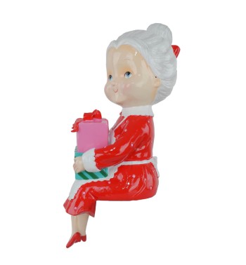 Mamma Natale Seduta in Resina H.33,2 cm