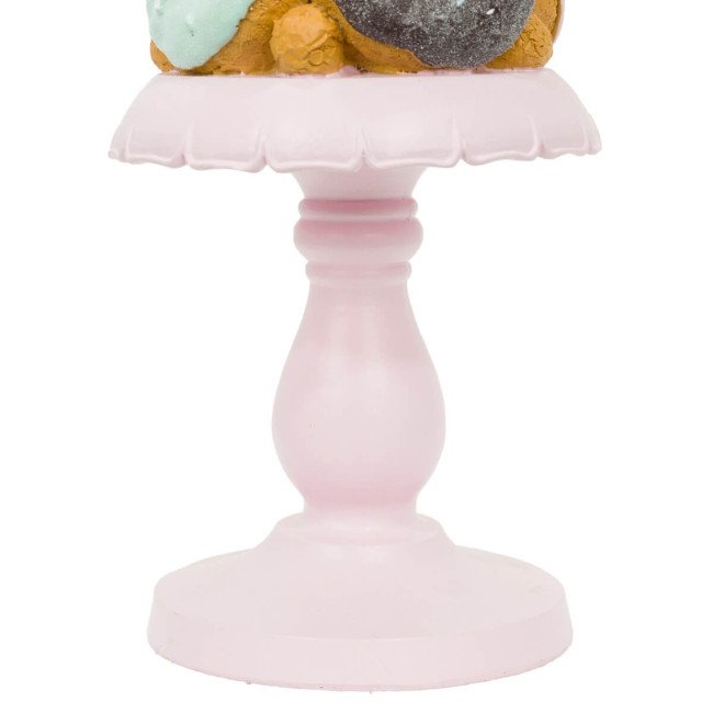 Alberello di Natale con Ciambelle in Resina H.40,5 cm