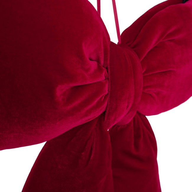 Fiocco Natalizio in Velluto 80 cm Vari Colori