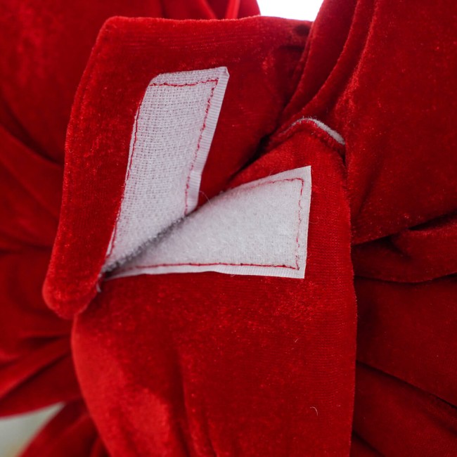 Fiocco Natalizio in Velluto 80 cm Vari Colori