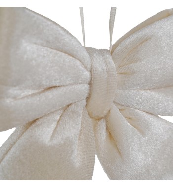 Fiocco Natalizio in Velluto 12 cm Vari Colori