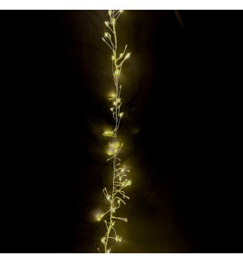 Catena Luminosa Cluster con 1500 Led Bianco Caldo