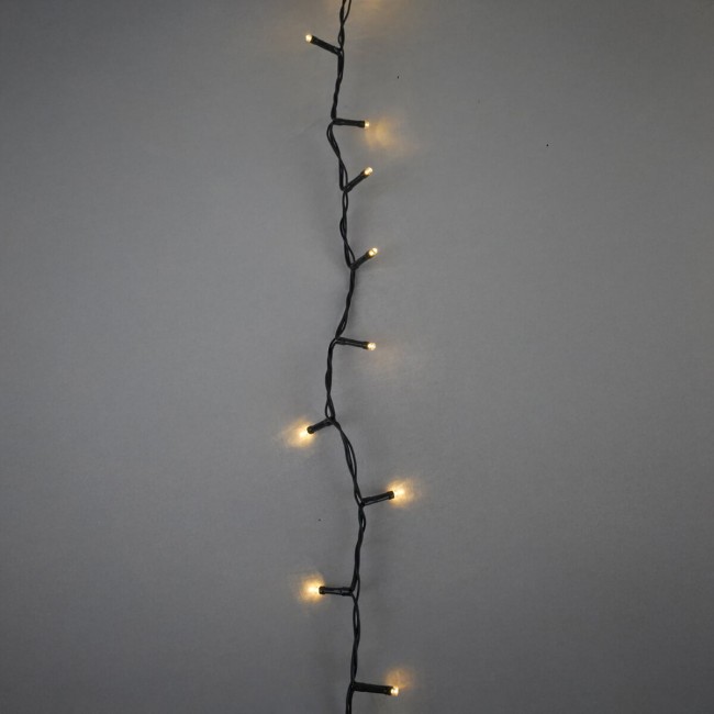 Catena Luminosa 65 Metri con 1300 LED Bianco Naturale - Funzione Memory