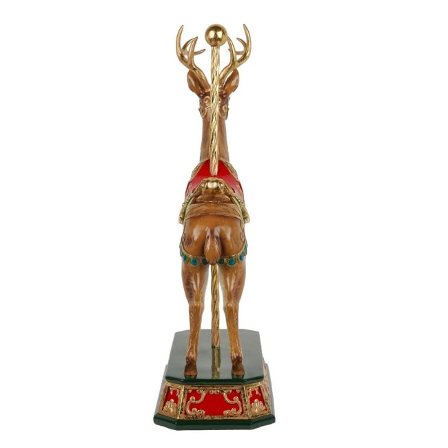 Renna Natalizia su Piedistallo H.56,3 cm