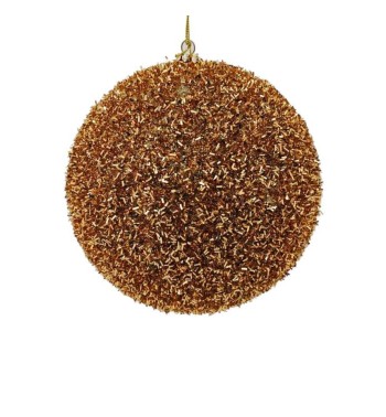 Palla di Natale Glitterata D.14 cm Conf. da 1 Pz