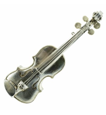 Viola Natalizia Glitterata 40 Cm