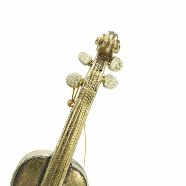 Viola Natalizia Glitterata 40 Cm