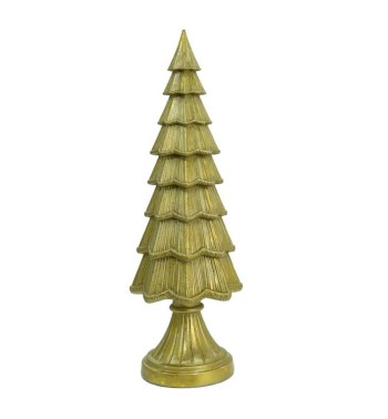 Alberello Natalizio Oro in Resina 2 Misure