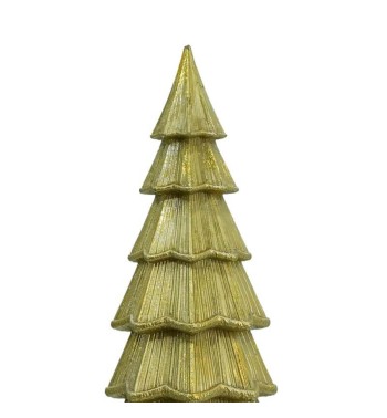 Alberello Natalizio Oro in Resina 2 Misure