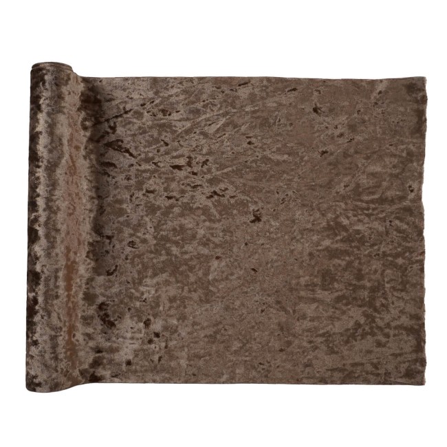 Runner Natalizio in Velluto Lucido 35x300 cm 4 Colori