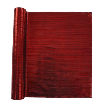 Runner Natalizio in Velluto Metallizzato 35x300 cm 2 Colori