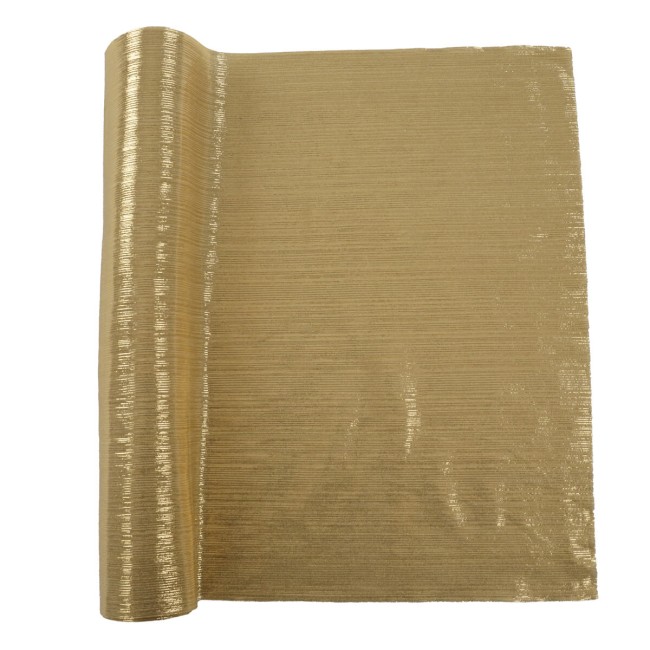 Runner Natalizio in Velluto Metallizzato 35x300 cm 2 Colori