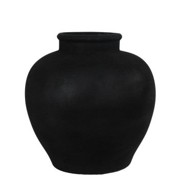 Vaso in Ceramica Rivestito in Velluto H.25 cm 2 Colori