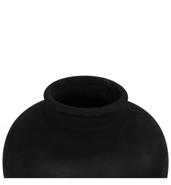 Vaso in Ceramica Rivestito in Velluto H.25 cm 2 Colori