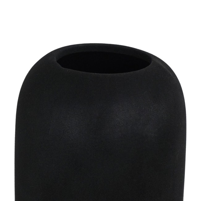 Vaso in Ceramica Rivestito in Velluto H.35 cm 2 Colori