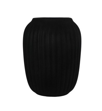 Vaso in Ceramica Rivestito in Velluto H.20 cm 2 Colori