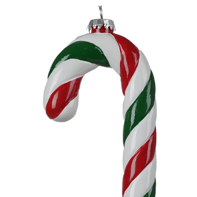 Bastoncino di Zucchero Natalizio da Appendere H.39 cm