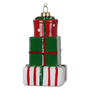 Pacchi Regalo Natalizi da Appendere H.10,7 cm
