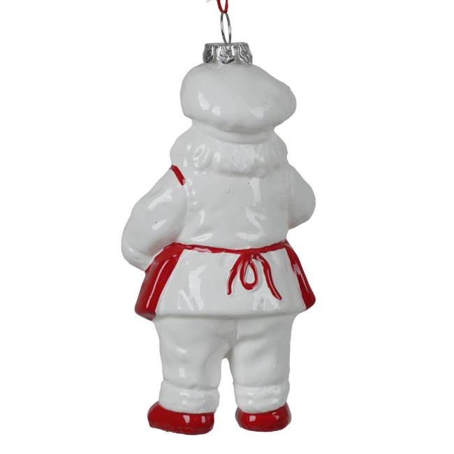 Babbo Natale Chef da Appendere H.12,1 cm