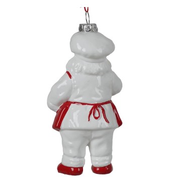 Babbo Natale Chef da Appendere H.12,1 cm
