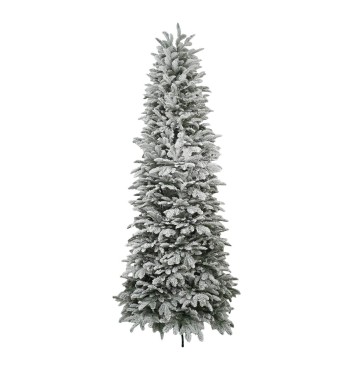 Albero di Natale Slim Innevato in PE 180/240 cm - Aspen Snow