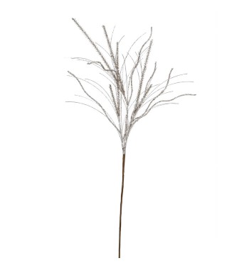 Rametto Natalizio Glitterato Champagne da 85 cm