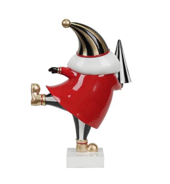 Babbo Natale Natalizio in Resina 3 Modelli