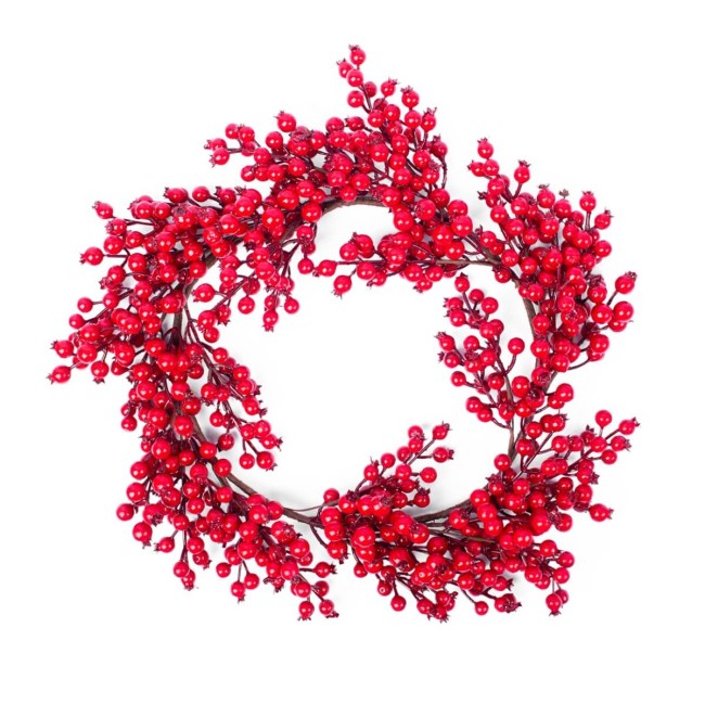 Ghirlanda Natalizia di Bacche D.50 cm