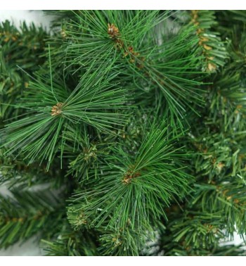 Ghirlanda Natalizia Verde in Pvc D.61 cm