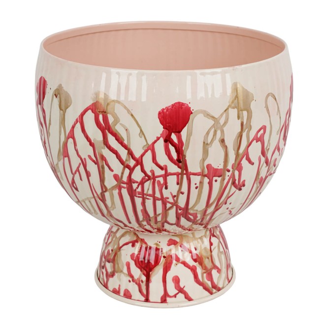 Vaso in Metallo Decorativo 2 Misure