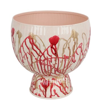 Vaso in Metallo Decorativo 2 Misure