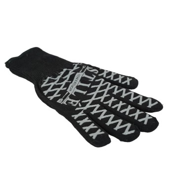 Guantone da Cucina e BBQ in Cotone e Silicone Antiscivolo