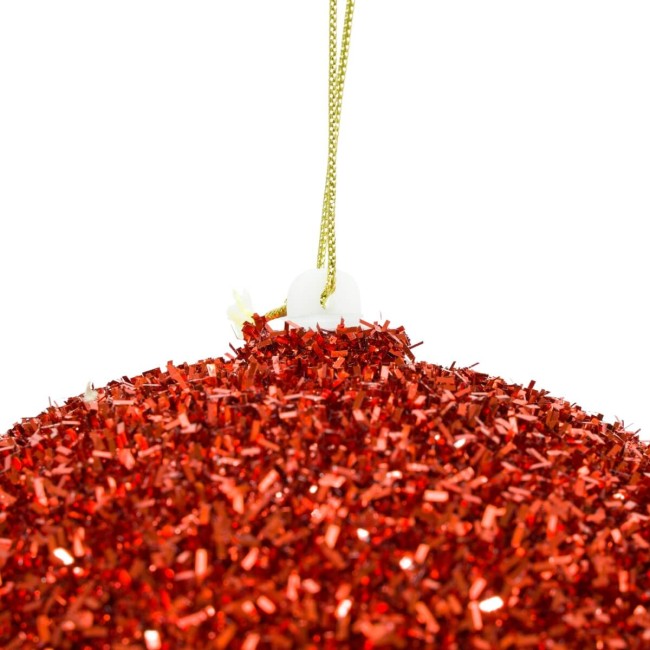 Palla di Natale Glitterata D.20 cm Conf. da 1 Pz