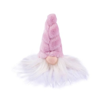 Testa di Gnomo Natalizia da Appoggio 4 Colori H.9 cm