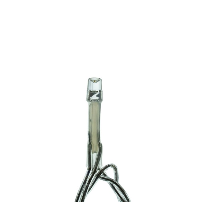 Catena 1300 Luci Led Bianco Freddo Cavo Trasparente Memory Control 65 metri, Uso Esterno