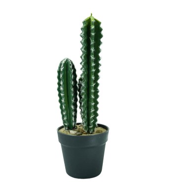 Pianta Grassa Artificiale con Vasetto H.40 cm