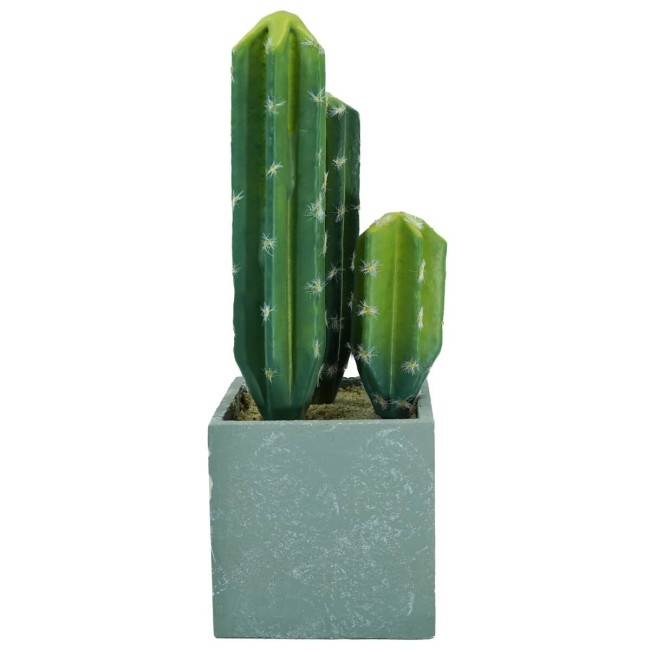 Piantina Grassa Artificiale con Vasetto H.27 cm