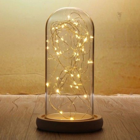 Campana con Luci Led D.12xH.29 cm